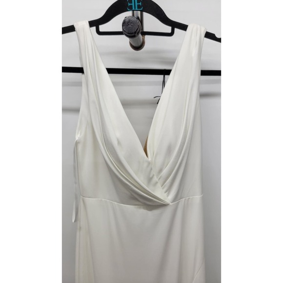 Mac Duggal SLEEVELESS V NECK JERSEY GOWN Size 0 - Picture 11 of 14